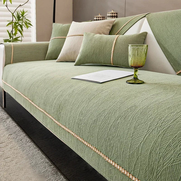 LinenLux Sofa Betræk – Elegant Linnedlook Beskyttelse til Rene og Stilfulde Stuer