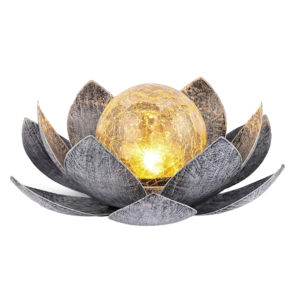 Sunlight Lotus - Solpanel Havebelysning