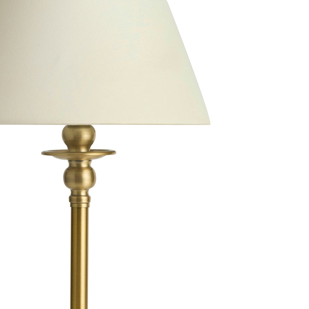 Lucille Ornate LED Genopladelig Trådløs Lampe - Messing