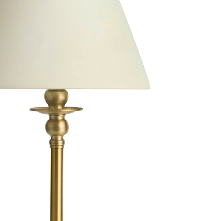 Lucille Ornate LED Genopladelig Trådløs Lampe - Messing