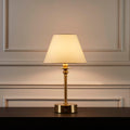 Lucille Ornate LED Genopladelig Trådløs Lampe - Messing