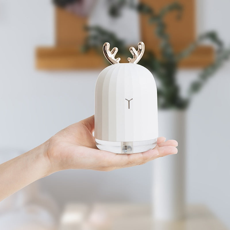 BunnyAir Børne Luftfugter – Med Nattelys og LED Belysning
