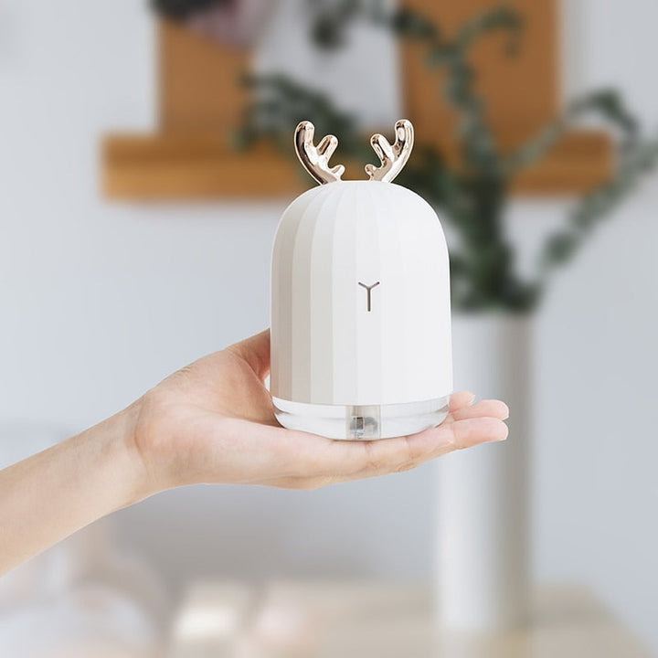 BunnyAir Børne Luftfugter – Med Nattelys og LED Belysning