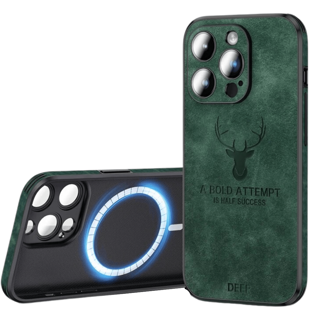 LUXIGUARD LÆDER – Luksuriøs iPhone Cover med Stødbeskyttelse