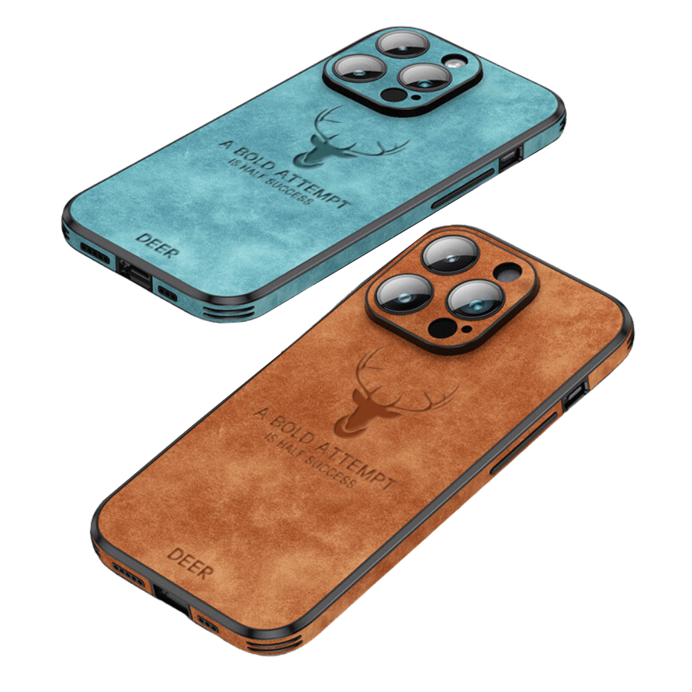 LUXIGUARD LÆDER – Luksuriøs iPhone Cover med Stødbeskyttelse