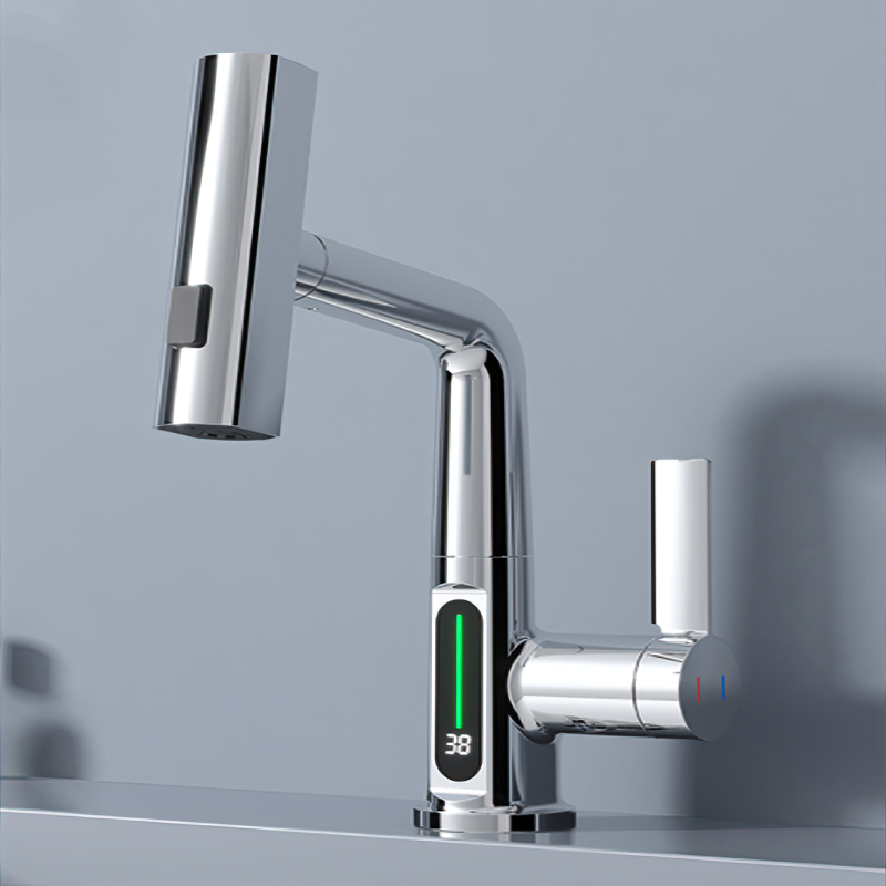 SmartFaucet Pro: Intelligent vandhane med digital skærm