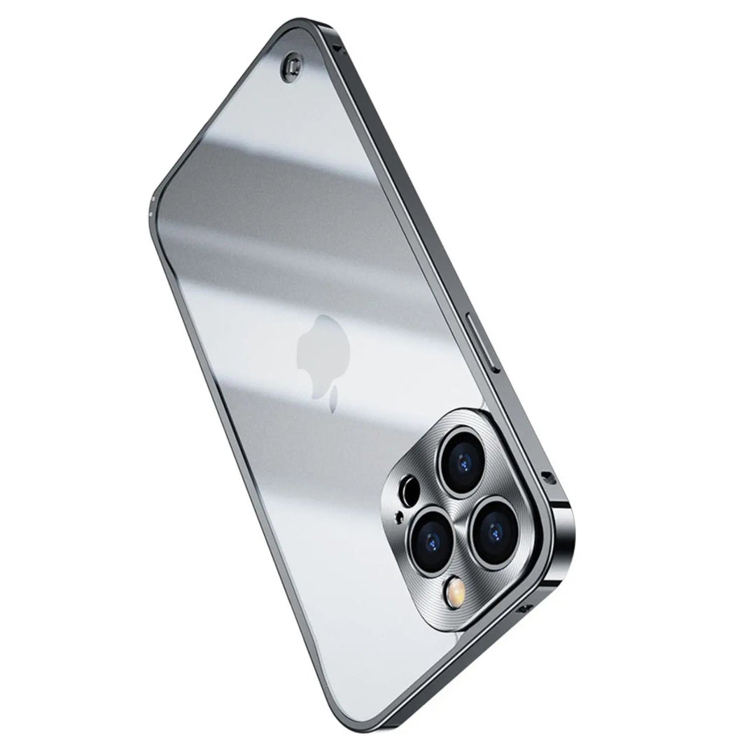 Metal Luxury MagSafe Cover til iPhone Pro Max - Slankt og Stilfuldt Design med Maksimal Beskyttelse