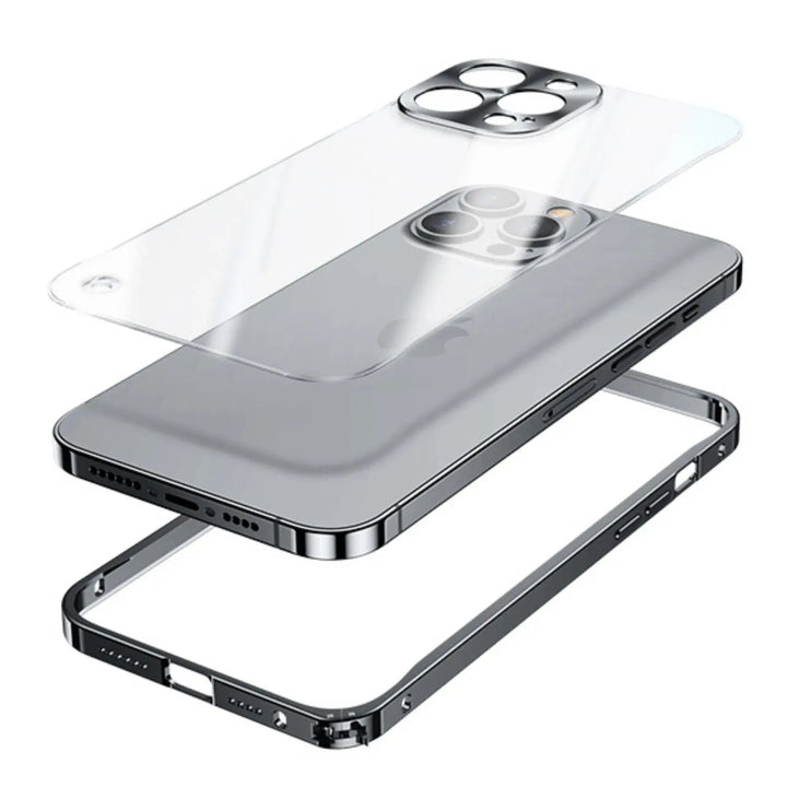 Metal Luxury MagSafe Cover til iPhone Pro Max - Slankt og Stilfuldt Design med Maksimal Beskyttelse