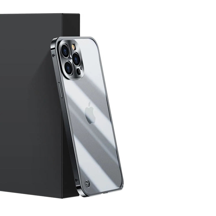 Metal Luxury MagSafe Cover til iPhone Pro Max - Slankt og Stilfuldt Design med Maksimal Beskyttelse