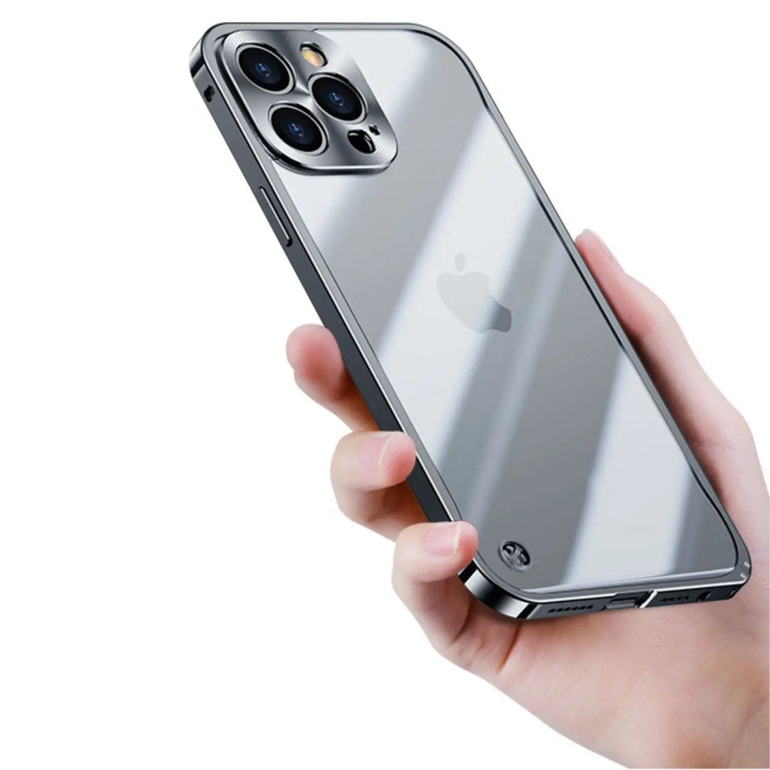 Metal Luxury MagSafe Cover til iPhone Pro Max - Slankt og Stilfuldt Design med Maksimal Beskyttelse