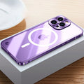 Metal Luxury MagSafe Cover til iPhone Pro Max - Slankt og Stilfuldt Design med Maksimal Beskyttelse