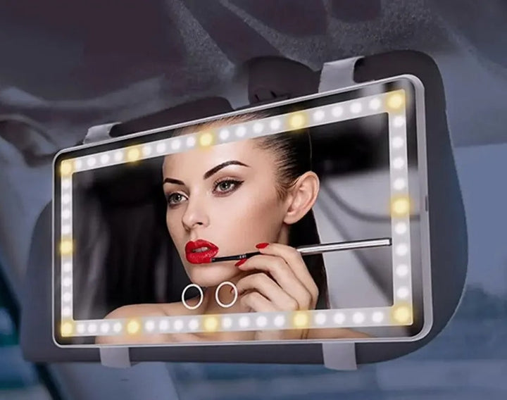 HelderZicht – Bærbart LED makeup spejl til på farten