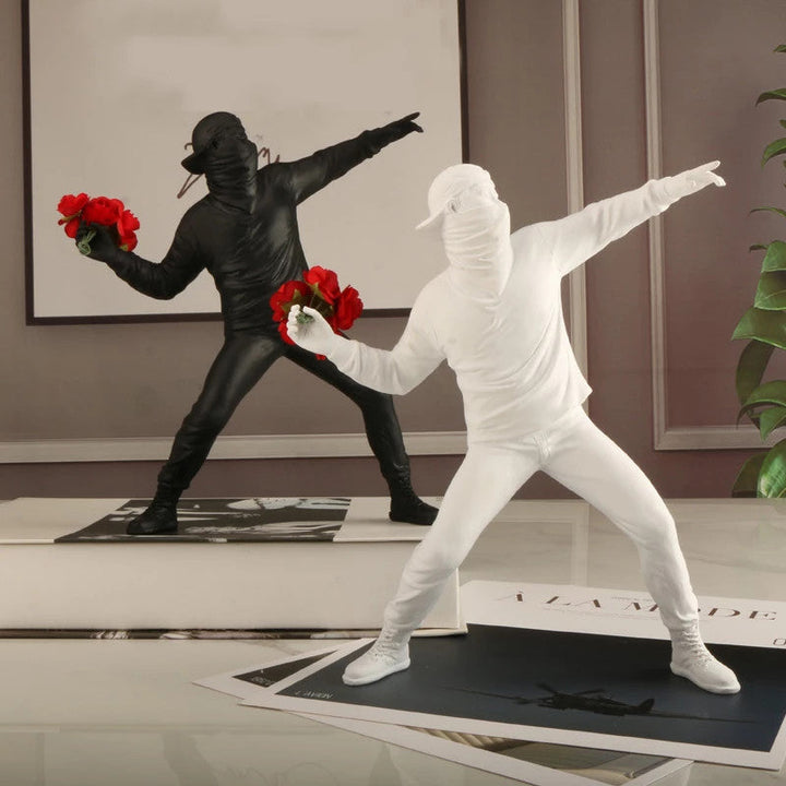 Banksy Blomst Vandal