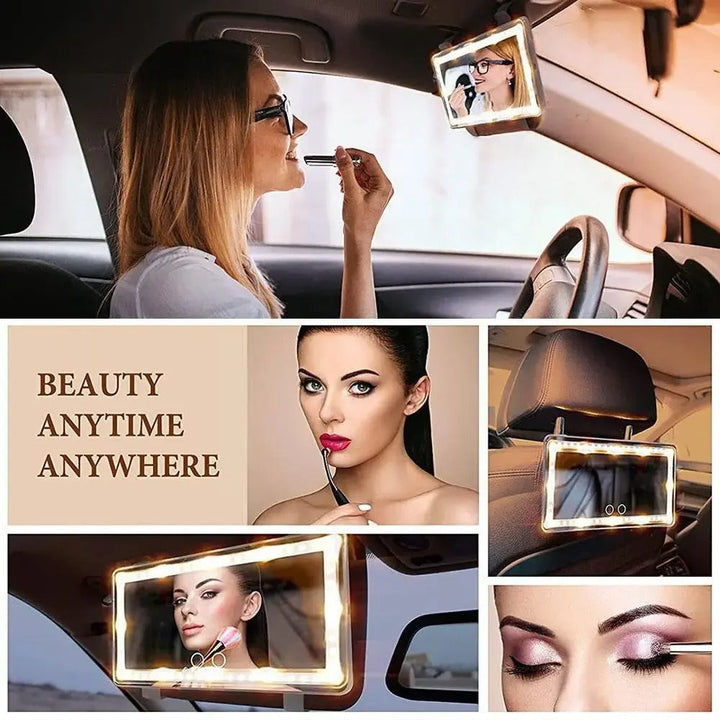 HelderZicht – Bærbart LED makeup spejl til på farten