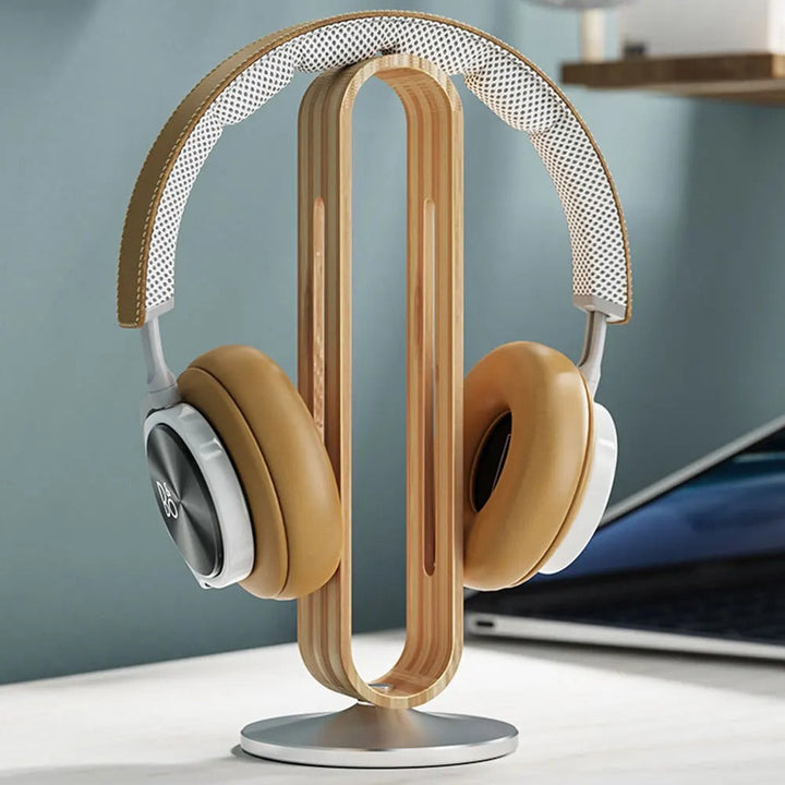 Hovedtelefonstand | Træ &amp; Metal
