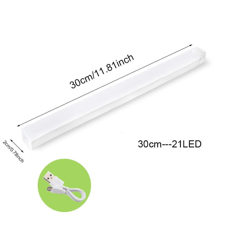 Trådløs LED Natlampe | Bevægelsessensor, Energi-Effektiv &amp; Ideel til Køkkener, Soveværelser, Gangarealer &amp; Skabe