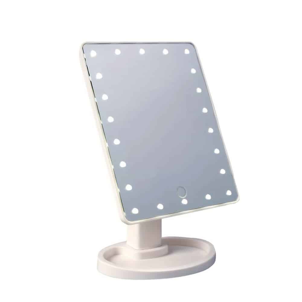 Makeup spejl med LED lys og touch skærm |