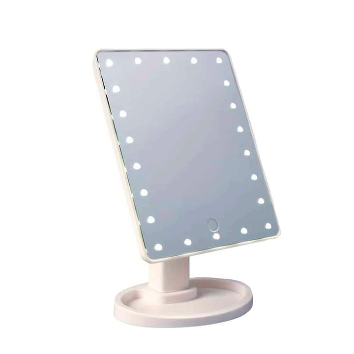 Makeup spejl med LED lys og touch skærm |