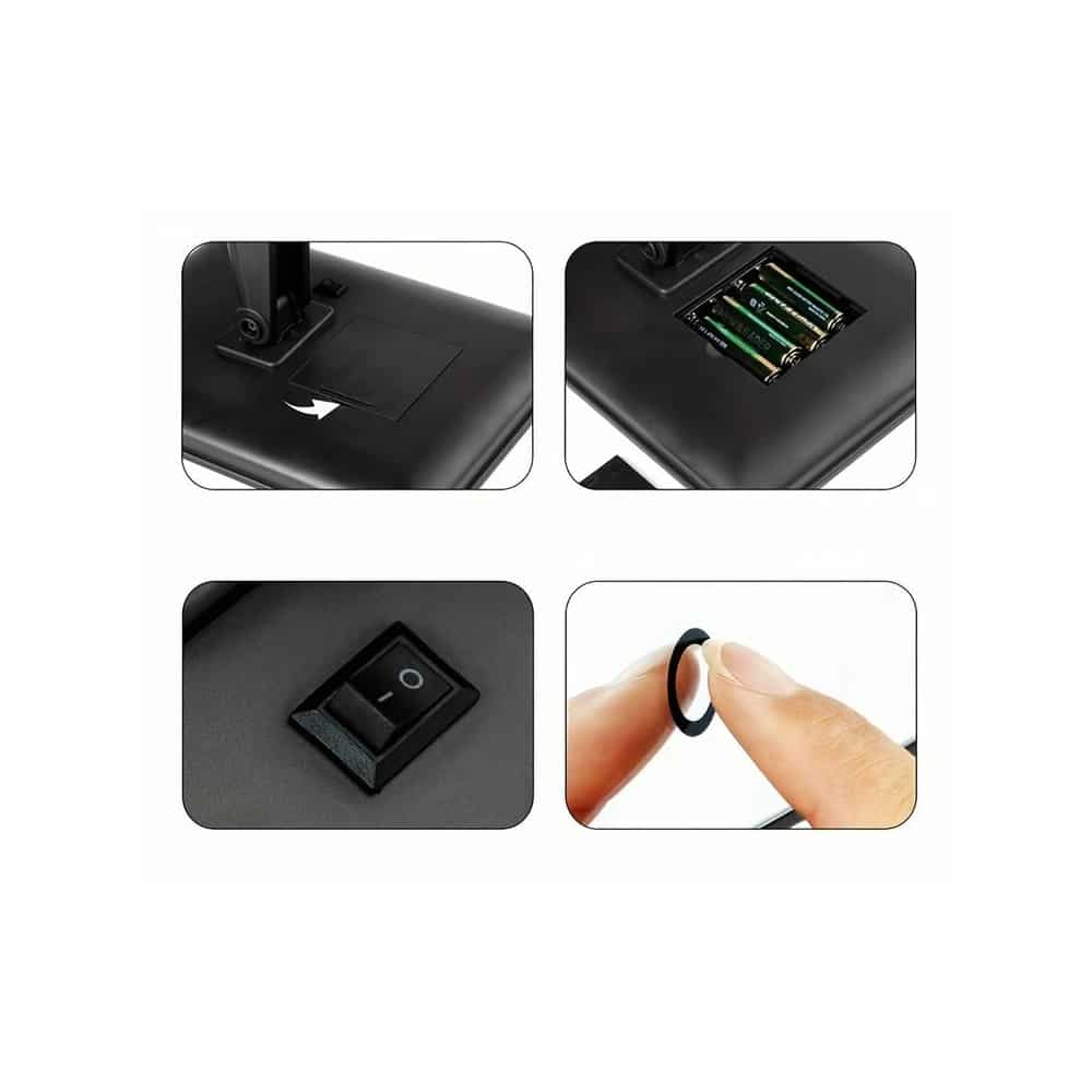 Makeup spejl med LED lys og touch skærm |