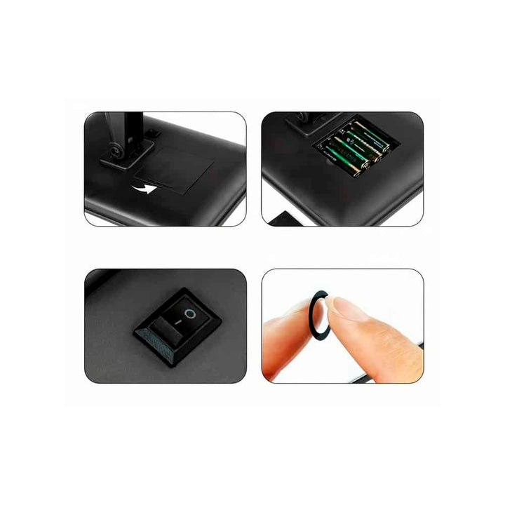 Makeup spejl med LED lys og touch skærm |