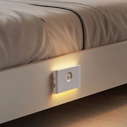 Trådløse LED Natlamper med Bevægelsessensor | USB Genopladelig | Blødt Varmt Lys