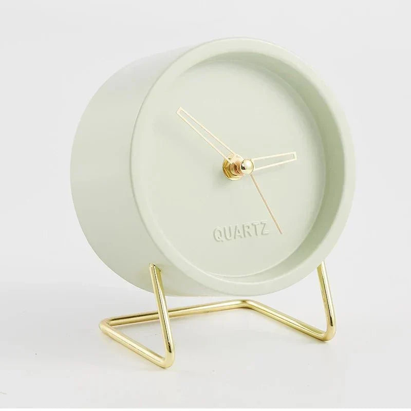 Minimalistisk Kunst Inspireret Kvarts Ur
