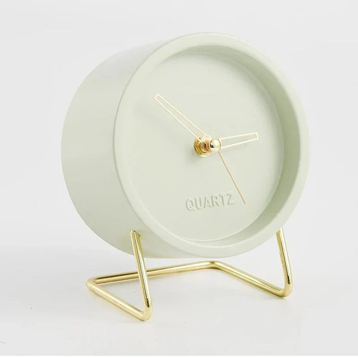 Minimalistisk Kunst Inspireret Kvarts Ur