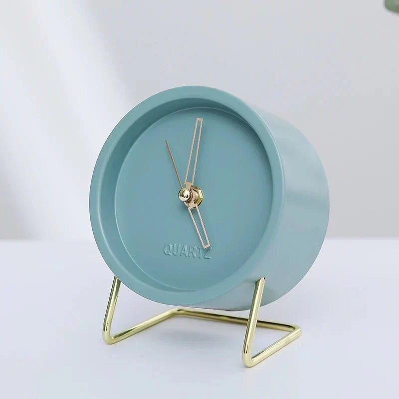 Minimalistisk Kunst Inspireret Kvarts Ur