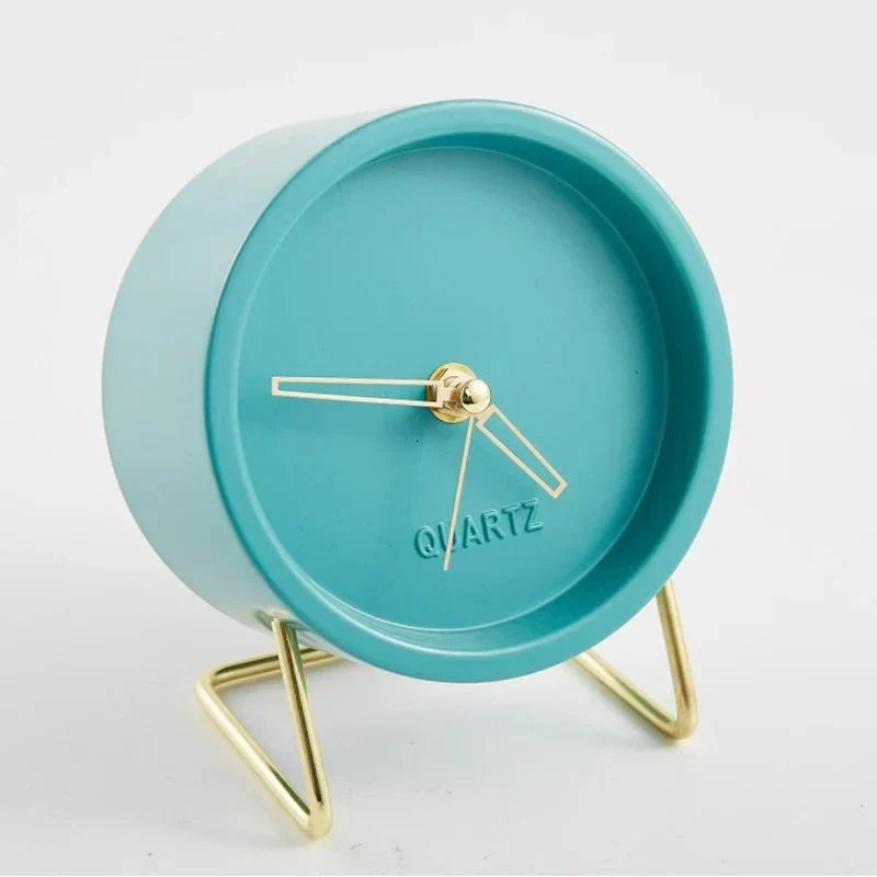 Minimalistisk Kunst Inspireret Kvarts Ur