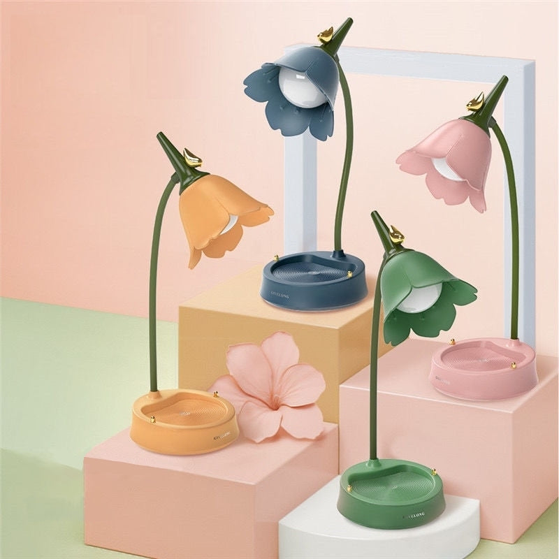 Flicker - Skrivebordslampe | Charmerende belysning | Energisparende