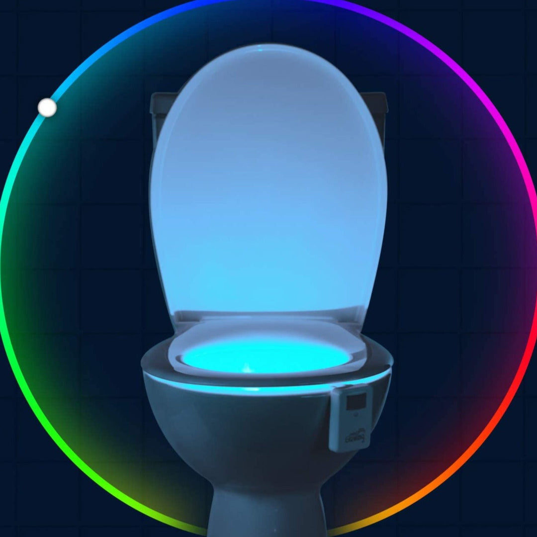 Bevægelsesaktiveret Toilet Natlys - GlowBowl