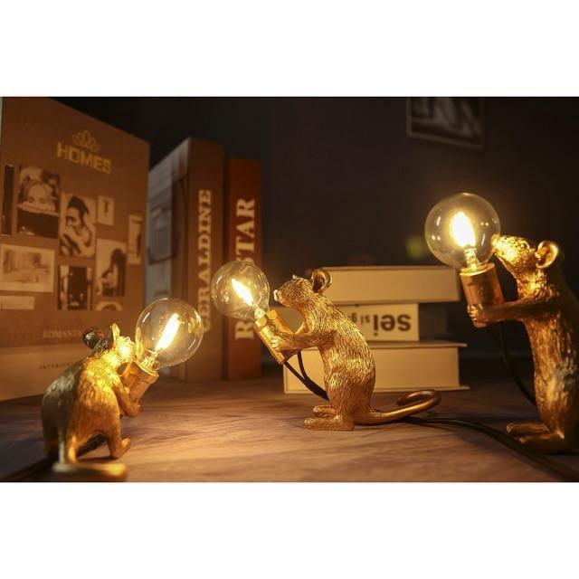 Mus lampe - Unik og stilfuld dekoration til dit hjem