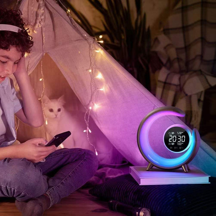 Multifunktionelt Nattelys med RGB &amp; Alarmfunktion – Lumivo