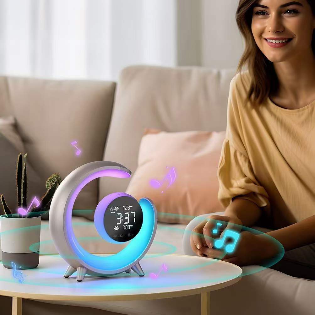 Multifunktionelt Nattelys med RGB &amp; Alarmfunktion – Lumivo