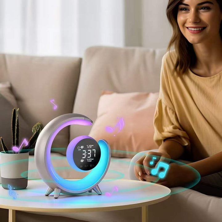 Multifunktionelt Nattelys med RGB &amp; Alarmfunktion – Lumivo