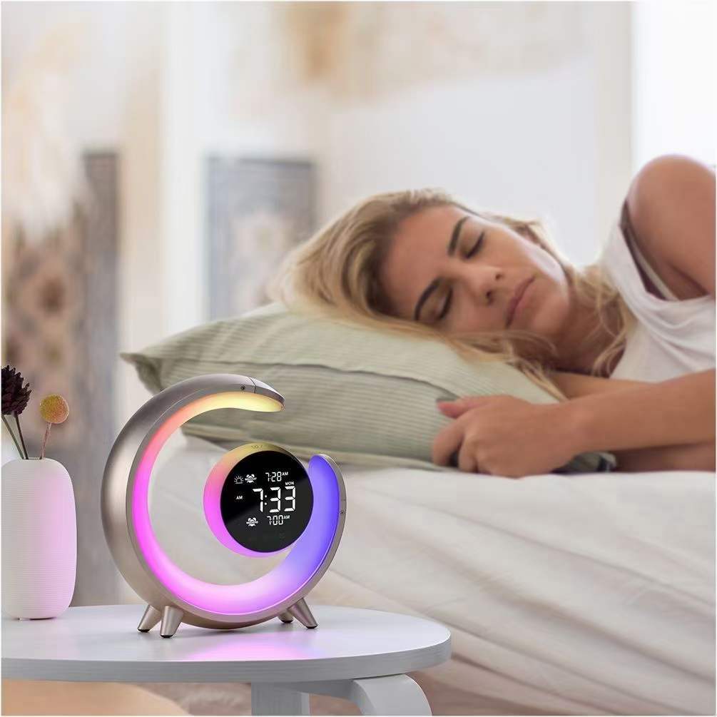 Multifunktionelt Nattelys med RGB &amp; Alarmfunktion – Lumivo