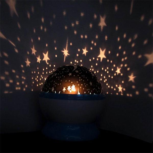 Smuk natlampe med stjernehimmel |