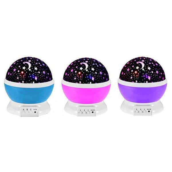 Smuk natlampe med stjernehimmel |