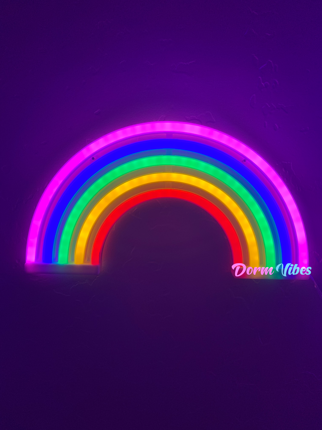 Neon Regnbue Skjold
