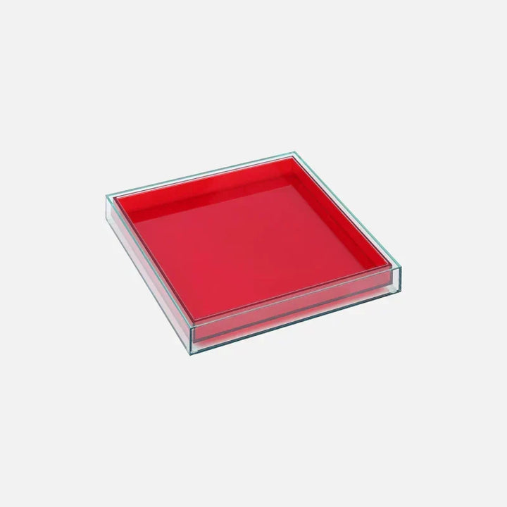 farvet Pop Akryl Serveringsbakke