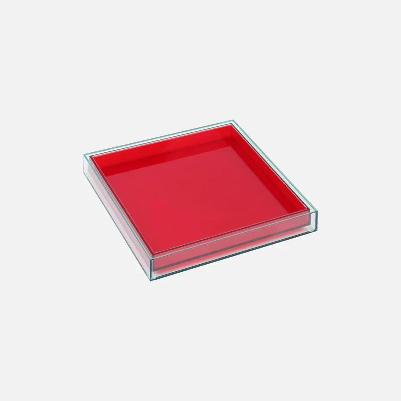 Acryl Serveringsbakke i "farve Pop"