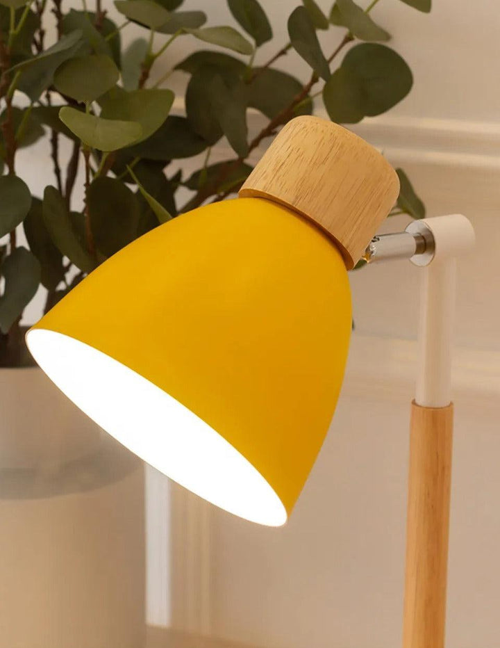 Nordisk Bordlampe | Træ, Jern