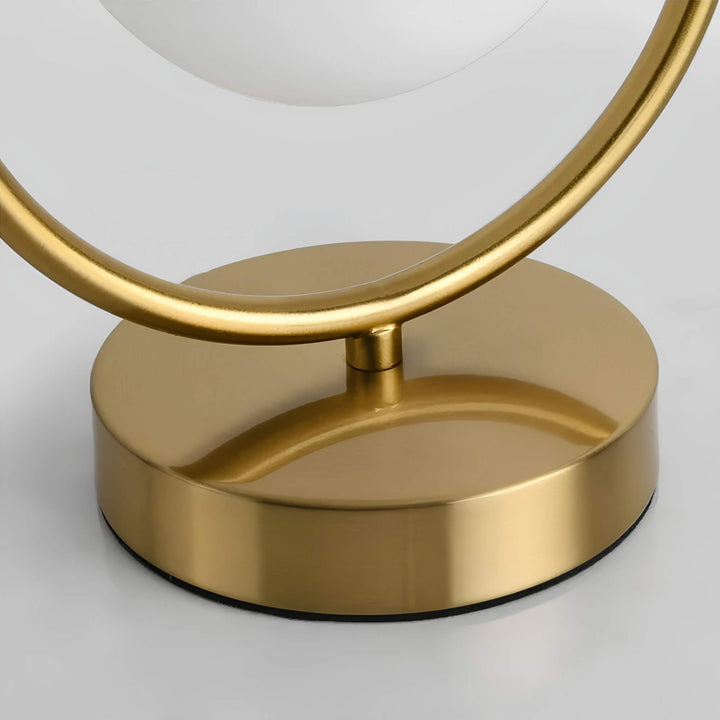 Glas Bordlampe