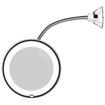 10X LED spejl med sugekop