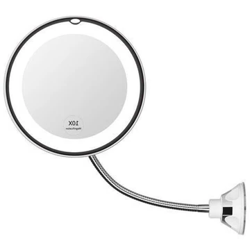 10X LED spejl med sugekop