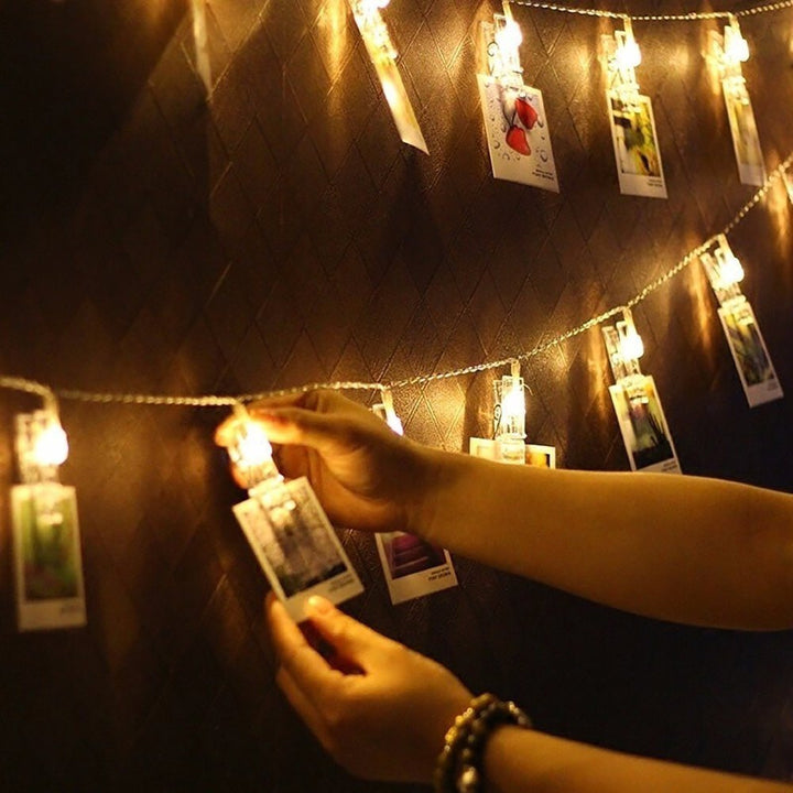 Foto Clips LED Fairy String Lights til Billeder