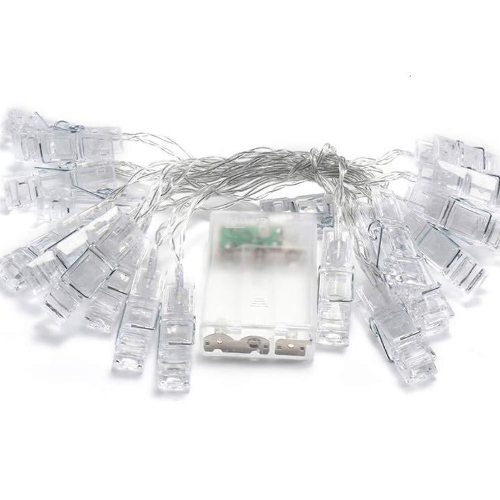 Foto Clips LED Fairy String Lights til Billeder