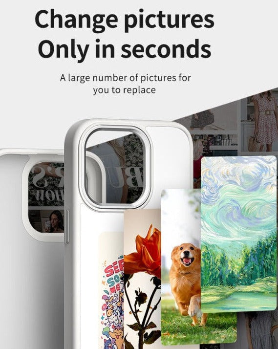 PicFrame iPhone Cover | Dynamisk Fotovisning |