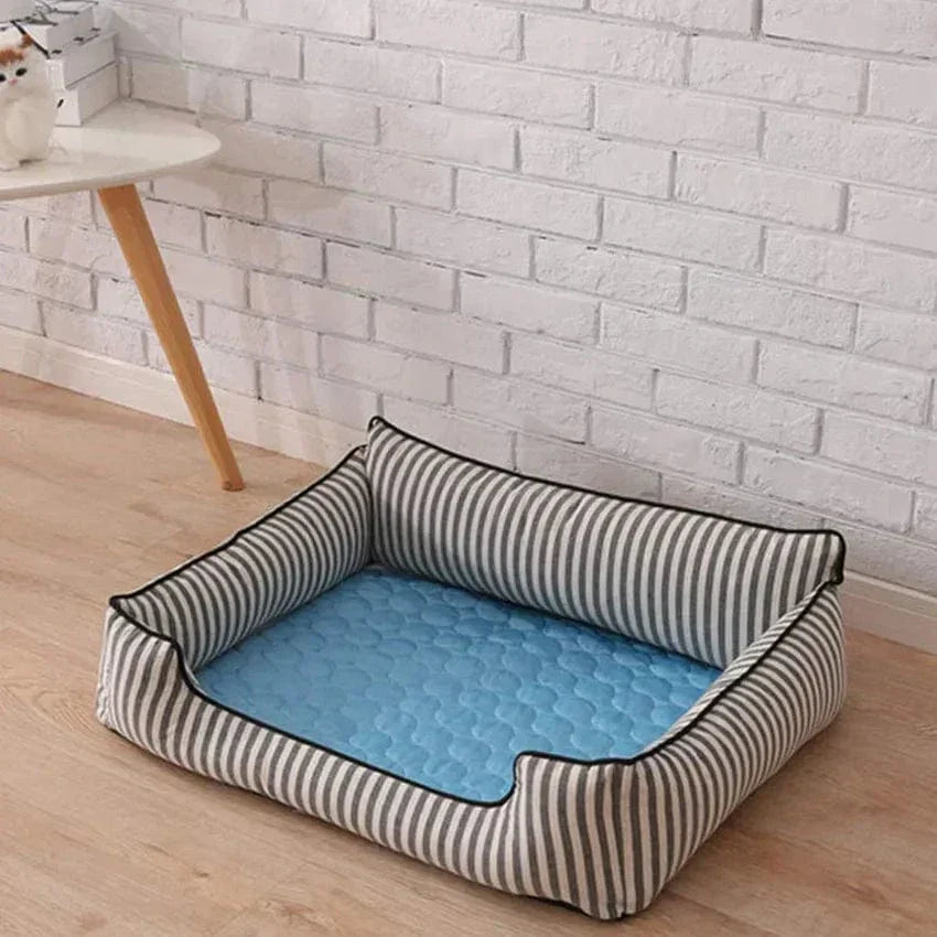 Hundekølemåtte Sommerpude til Hunde Katte Tæppe Åndbar Hundeseng Kennel Hvalp Sove Sofa Pude Hundetilbehør |
