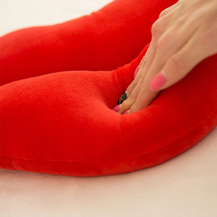 Plush Lip Pillow